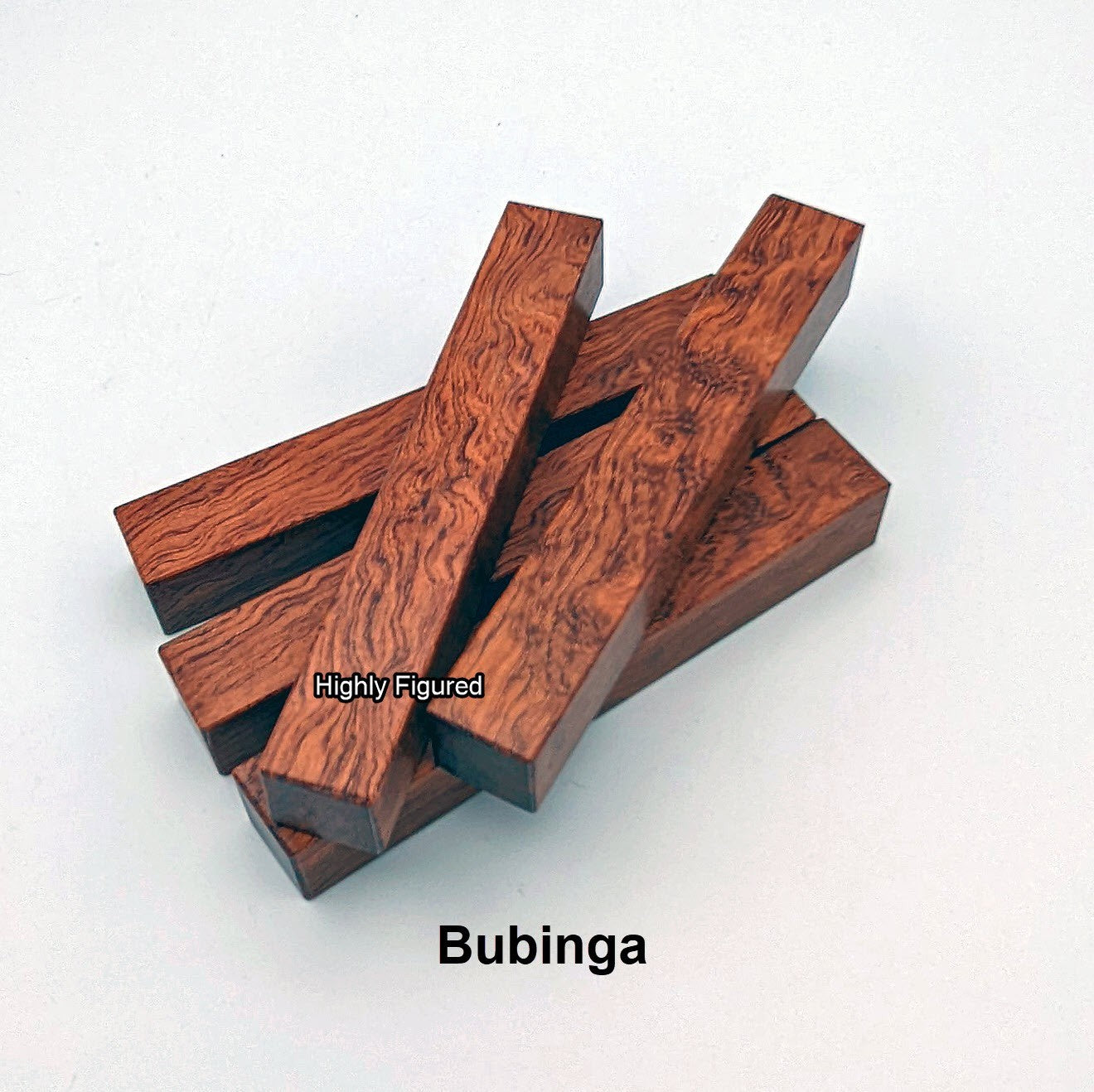 Bubinga-  Pen Blanks, Lumber, Lathe