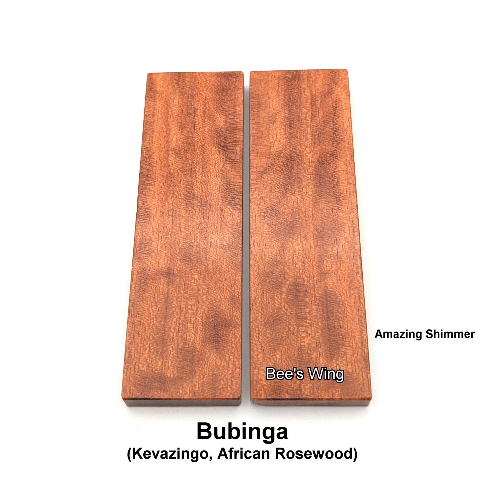Bubinga -  Knife Scales and Gun Grips