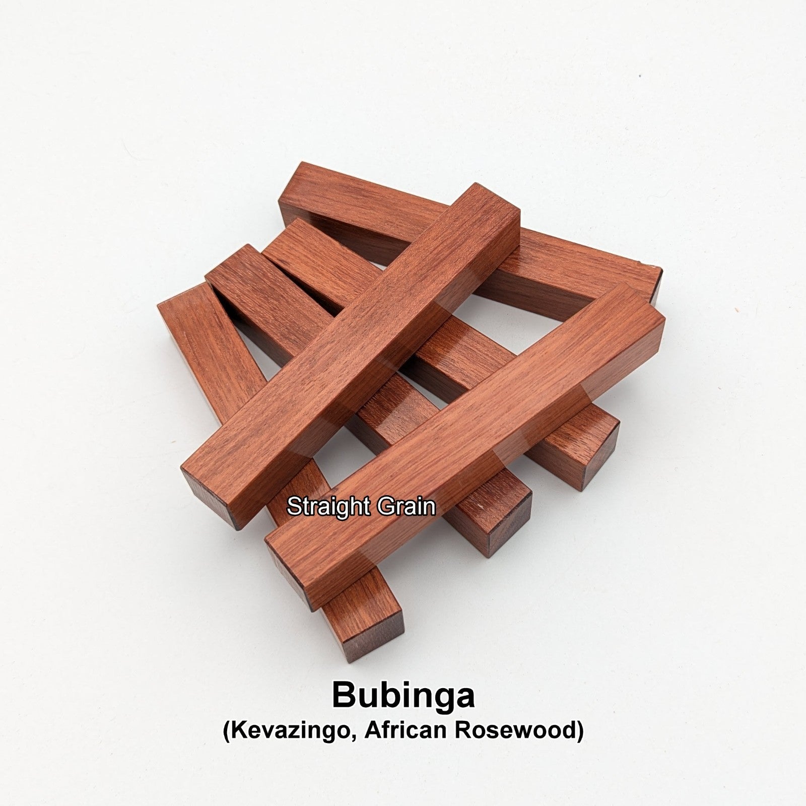 Bubinga-  Pen Blanks, Lumber, Lathe