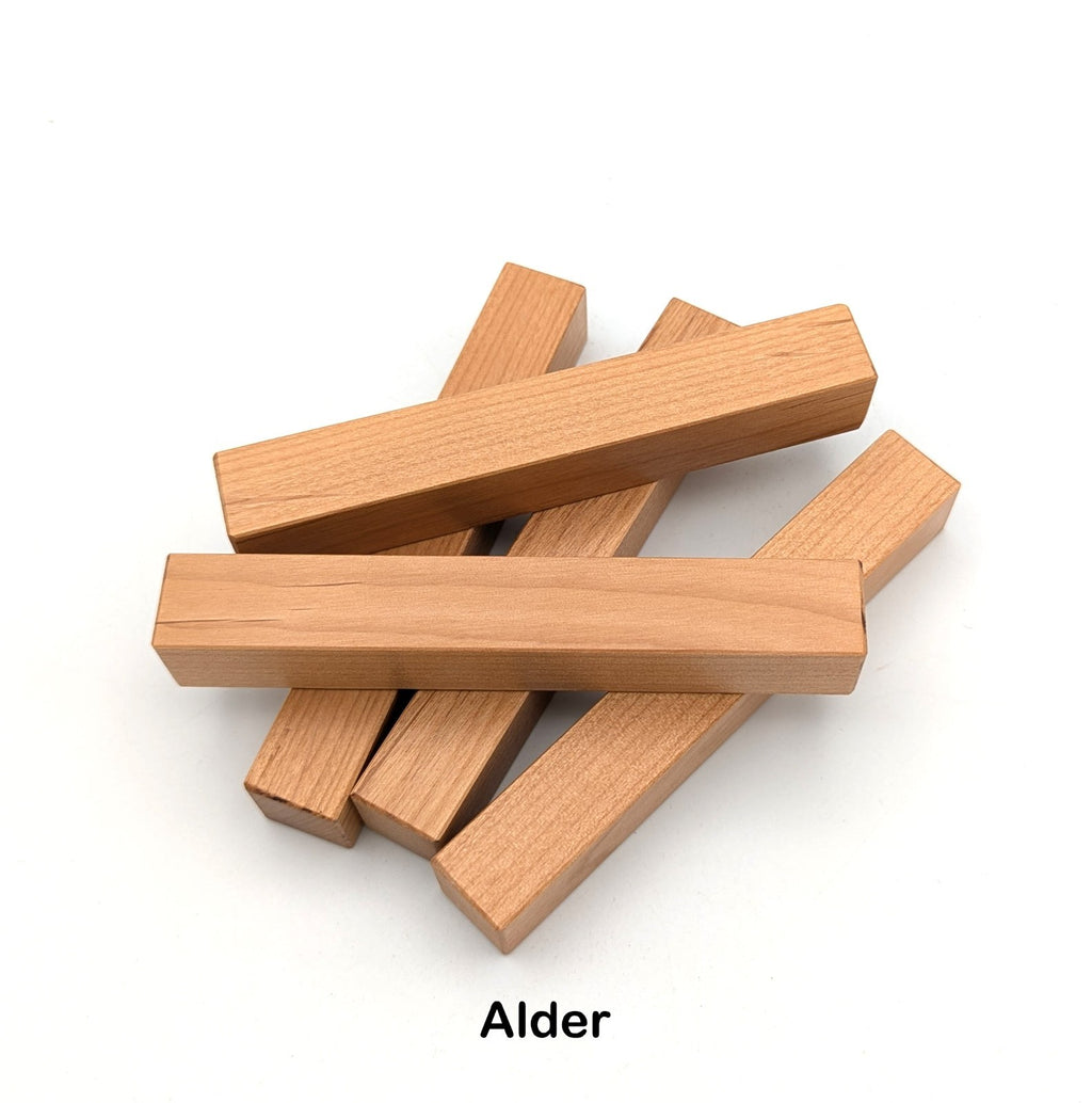Alder -  Lumber, Blanks, Scales, Grips, Craft Wood