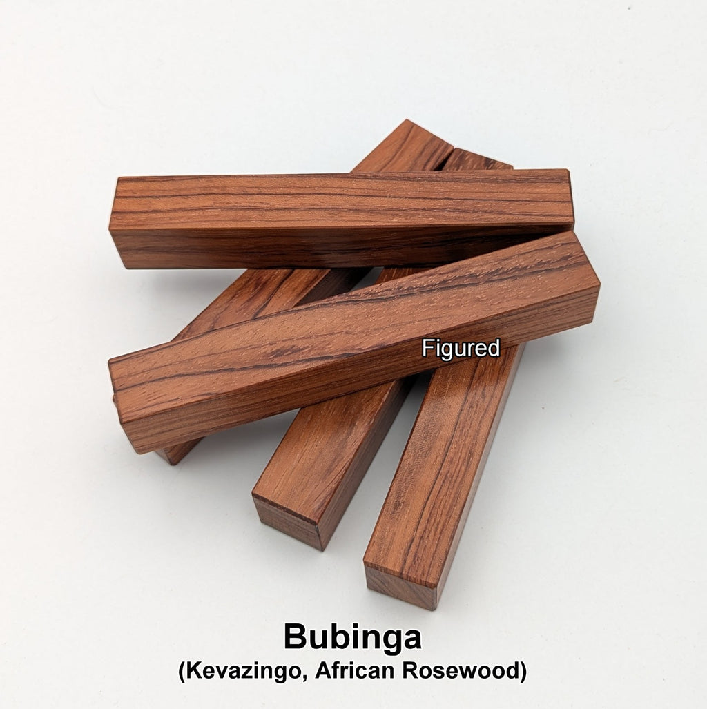 Bubinga-  Pen Blanks, Lumber, Lathe