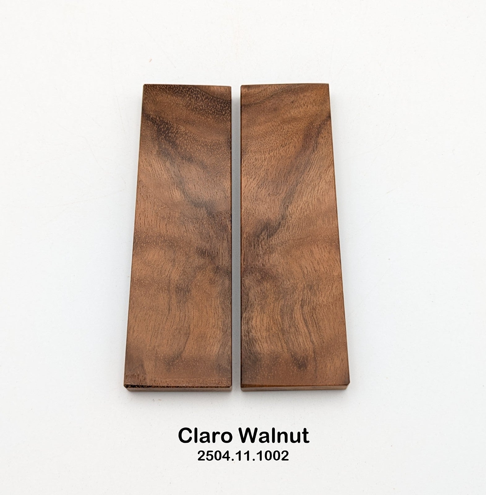 Claro Walnut Knife Scales & Gun Grips - Premium Hardwood with Unique Grain