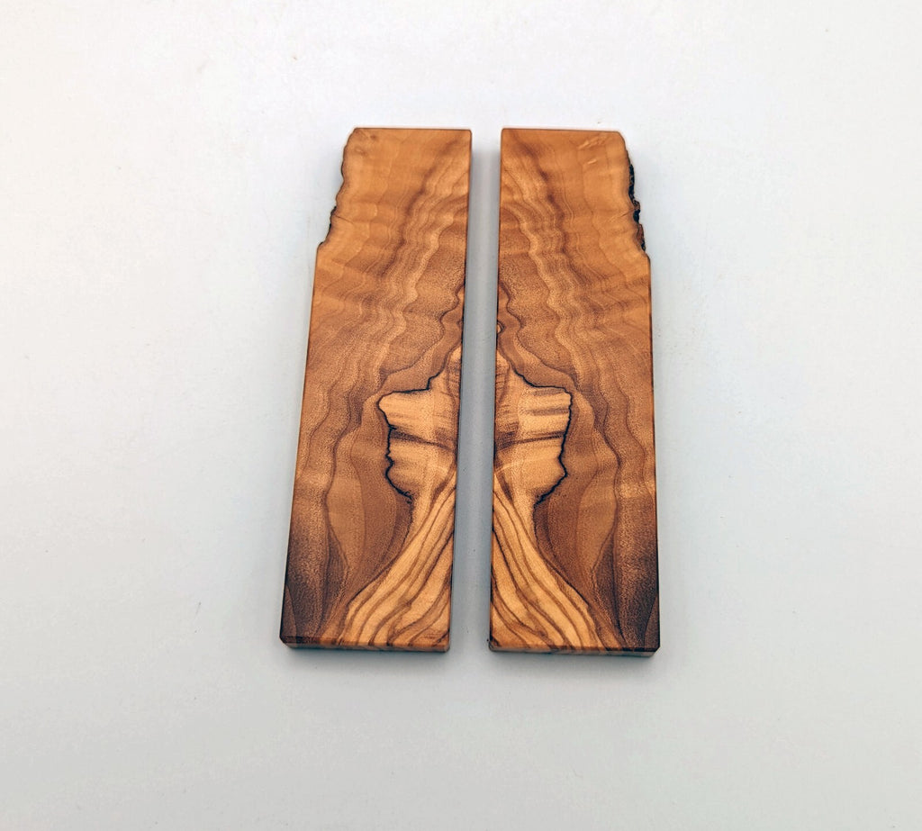 Olive Knife Scales, Pen Blanks, Project Lumber Craft Wood  - Various Sizes